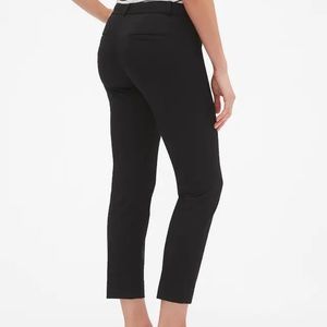 Banana Republic Black Cropped Sloan Pants